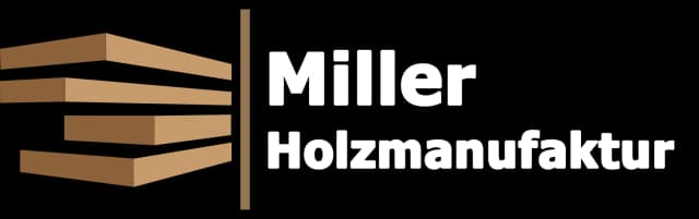 Miller-Holzmanufaktur Logo – Handwerk E-Commerce Kunde