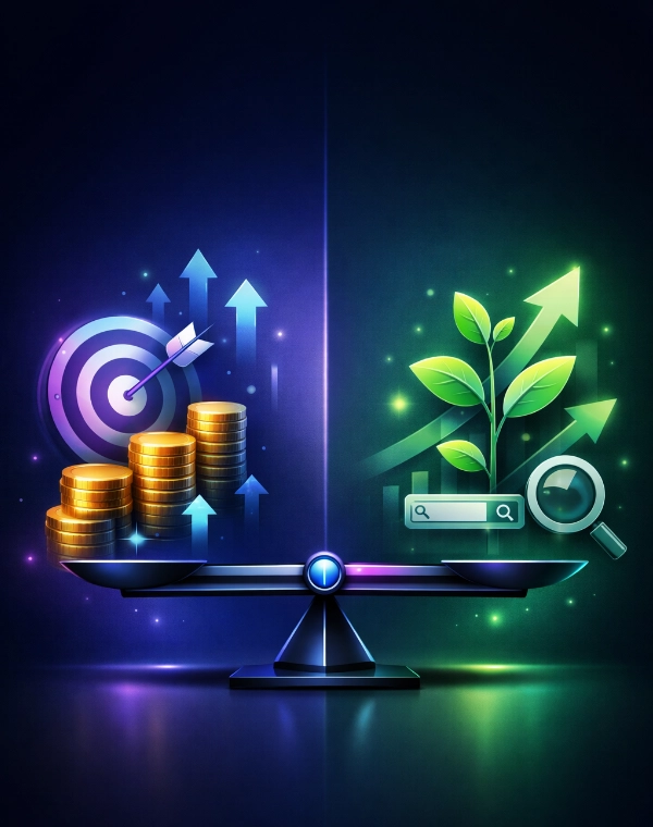 Blogartikel: Ads vs. Organic – Was bringt mehr Leads?